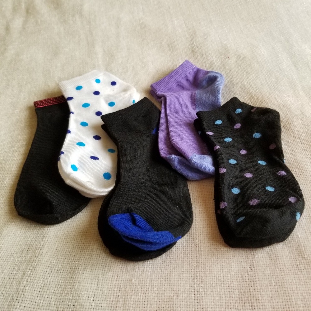 SOLD SOLD SOLD SET OF FIVE PAIRS OF FOOTIES